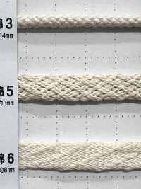 C5 Dây Chất Liệu Tự Nhiên PHẦN 1 Cotton 5 Dây Túi 8.0mm[Ruy Băng, Băng, Dây] Cordon Ảnh phụ