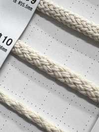 C10 Dây Chất Liệu Tự Nhiên PHẦN 1 Dây Tròn 10% Cotton 6.0mm[Ruy Băng, Băng, Dây] Cordon Ảnh phụ