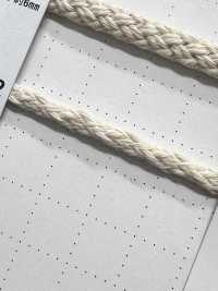 C12 Dây Từ Chất Liệu Tự Nhiên, PHẦN 1, 12% Cotton, Dây Tròn, 4.0mm, Có Lõi.[Ruy Băng, Băng, Dây] Cordon Ảnh phụ