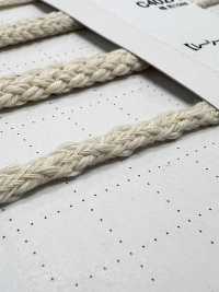 C12 Dây Từ Chất Liệu Tự Nhiên, PHẦN 1, 12% Cotton, Dây Tròn, 4.0mm, Có Lõi.[Ruy Băng, Băng, Dây] Cordon Ảnh phụ