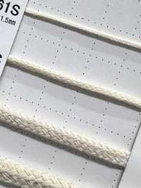 C162S Dây Chất Liệu Tự Nhiên PART1 C162S Dây Tròn 2.5mm[Ruy Băng, Băng, Dây] Cordon Ảnh phụ