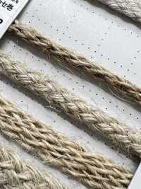 KNF3 Dây Vật Liệu Tự Nhiên PHẦN 2: Dây Kenaf 3 Sợi Tròn 5.3mm[Ruy Băng, Băng, Dây] Cordon Ảnh phụ