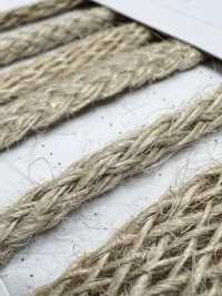 KNF6 Dây Vật Liệu Tự Nhiên PHẦN 2: Dây Kenaf 6 Sợi Tròn, đường Kính 4.0mm[Ruy Băng, Băng, Dây] Cordon Ảnh phụ