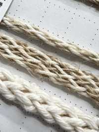 CK2 Dây Từ Chất Liệu Tự Nhiên PHẦN 2: Bông, Sợi Kenaf, 2 Dây Túi, đường Kính 7.5mm[Ruy Băng, Băng, Dây] Cordon Ảnh phụ