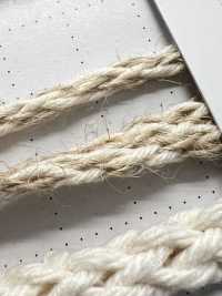 CK2 Dây Từ Chất Liệu Tự Nhiên PHẦN 2: Bông, Sợi Kenaf, 2 Dây Túi, đường Kính 7.5mm[Ruy Băng, Băng, Dây] Cordon Ảnh phụ