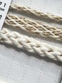 CS2 Dây Chất Liệu Tự Nhiên PHẦN 2 Sợi Bông 2 Dây Tròn 7.0mm[Ruy Băng, Băng, Dây] Cordon Ảnh phụ