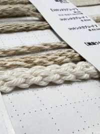 CS2 Dây Chất Liệu Tự Nhiên PHẦN 2 Sợi Bông 2 Dây Tròn 7.0mm[Ruy Băng, Băng, Dây] Cordon Ảnh phụ