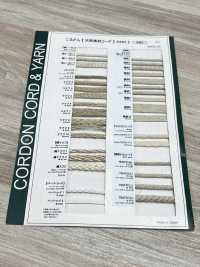 CS2 Dây Chất Liệu Tự Nhiên PHẦN 2 Sợi Bông 2 Dây Tròn 7.0mm[Ruy Băng, Băng, Dây] Cordon Ảnh phụ