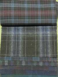 INDIA-312 Vải Chéo Madras Nhuộm Chàm ARINOBE CO., LTD. Ảnh phụ