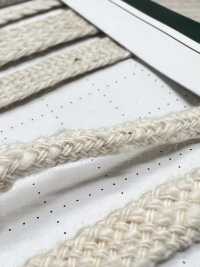 CSC1 Dây Chất Liệu Tự Nhiên PHẦN 2 Dây Cotton Thô 1 Dây Tròn 5.0mm[Ruy Băng, Băng, Dây] Cordon Ảnh phụ