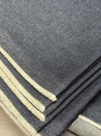 AB501-OUTLET Vải Bò Cổ điển 14oz, Kiểu Dáng Mở. ALL BLUE Ảnh phụ