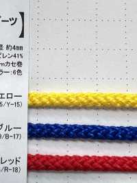 WKBC Dây Bảo Hộ Lao động Dạng Tròn, đường Kính 4.0mm.[Ruy Băng, Băng, Dây] Cordon Ảnh phụ