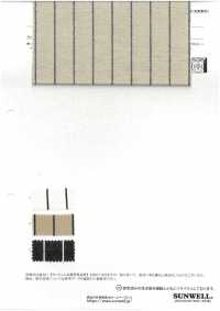 14431 20 Chỉ Cotton/Silk Boulette Noil Hickory Kẻ Sọc[Vải] SUNWELL Ảnh phụ