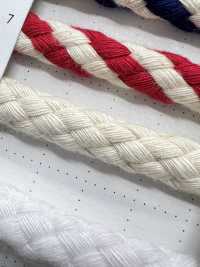 10-C Dây Cotton Tròn 10mm[Ruy Băng, Băng, Dây] Cordon Ảnh phụ