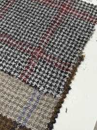 76352 2/48 ウールガーゼチェック[Vải] SUNWELL Ảnh phụ