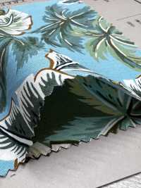 4243 Phong Cách Vải Broadcloth , Thư Giãn, Cây Cọ Và Chuối. VANCET Ảnh phụ