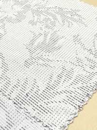 A-1581 Vải Jacquard Họa Tiết Hoa Theo Phong Cách Sashiko. ARINOBE CO., LTD. Ảnh phụ