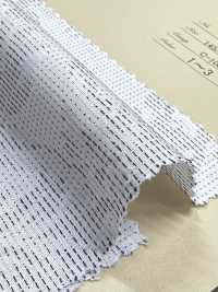 A-1581 Vải Jacquard Họa Tiết Hoa Theo Phong Cách Sashiko. ARINOBE CO., LTD. Ảnh phụ