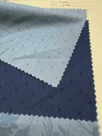 A-1510 Họa Tiết Hoa Và Chấm Bi Màu Chàm[Vải] ARINOBE CO., LTD. Ảnh phụ