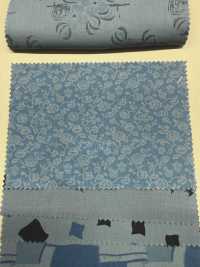 A-1532 Họa Tiết Phối Hợp Nhuộm Màu Chàm In[Vải] ARINOBE CO., LTD. Ảnh phụ