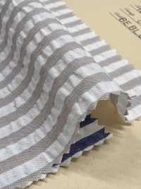 A-7073 Kẻ Sọc Vải Sọc Nhăn Cotton Ấn Độ ARINOBE CO., LTD. Ảnh phụ