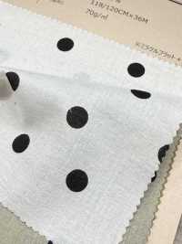 88150 80 Sợi Chỉ Vải Cotton Lawn Chấm Bi Ngẫu Nhiên VANCET Ảnh phụ
