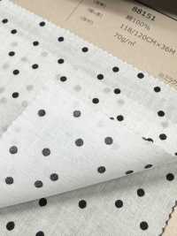 88151 80 Sợi Chỉ Royal Vải Cotton Lawn Mini Chấm Bi Ngẫu Nhiên VANCET Ảnh phụ