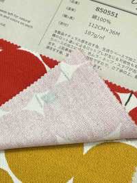 850551 Vải Cotton Vải Oxford Chưa Tẩy Trắng, Họa Tiết Chấm Bi Táo. VANCET Ảnh phụ