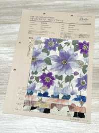 850558 Slav Salon De Fleur Clematis Giống Như Vải Lanh VANCET Ảnh phụ