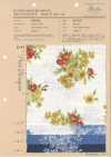 850559 Giống Linen Sợi Nổi Salon De Fleur Petit Bouquet