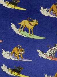 850599 Phong Cách Pop Vải Broadcloth Dạng: Những Chú Chó Lướt Sóng VANCET Ảnh phụ