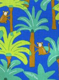 850600 Phong Cách Nhạc Pop Vải Broadcloth, Thời Thượng: Tropical Monkey VANCET Ảnh phụ