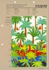 850600 Phong Cách Nhạc Pop Vải Broadcloth, Thời Thượng: Tropical Monkey