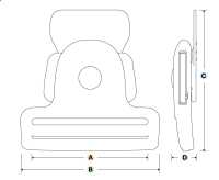 IB-KTKH Khóa Gài YKK IB-KTKH Kiểu Tháo Nhanh Bên Hông, 50mm[Mặt Thắt Lưng Và Móc] YKK Ảnh phụ