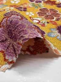 KKP2338-D-HNCRS Futako Vải Chirimen Hoa Chirashi Uni Textile Ảnh phụ