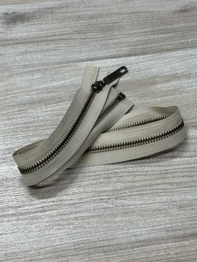 5RGKBOR-OUTLET Dây Khoá Kéo, 5 Kích Cỡ, Màu Vàng đồng Cổ, Mở