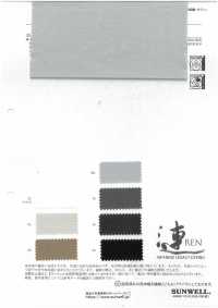 11557 ~REN~ Vải Chéo Sợi Chỉ% Cotton Hữu Cơ SUNWELL Ảnh phụ