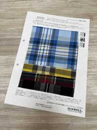 35533 60 Chỉ Cotton/Vải Lanh/ Ramie Vải Cotton Lawn Kẻ Caro SUNWELL Ảnh phụ