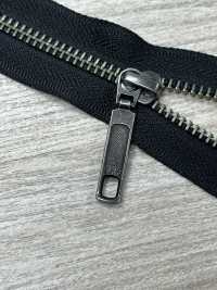 5RGTHOR-OUTLET Dây Khoá Kéo, 5 Kích Cỡ, Màu Bạc Cổ, Mở YKK Ảnh phụ