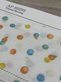 AP62203 Vải Mộc Kika Sweet (Hình Tròn) COSMO TEXTILE Ảnh phụ