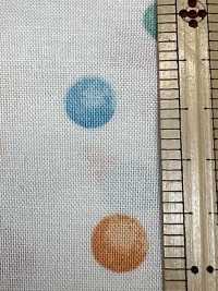 AP62203 Vải Mộc Kika Sweet (Hình Tròn) COSMO TEXTILE Ảnh phụ