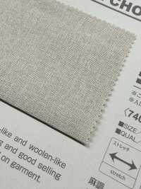 B7406Z Vải Polyester Toro (Vải Chambray) Gấp đôi VANCET Ảnh phụ