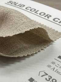 B7395Z Vải Lino Vải Chambray Co Giãn Dáng Gập đôi, Chất Liệu Giống Lanh. VANCET Ảnh phụ