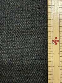 OM9267 Xù Mặt Sau Dệt Xương Cá Cổ điển Bằng Cotton Và Len Tái Chế[Vải] Oharayaseni Ảnh phụ