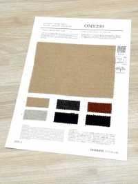 OM9299 Vải Chéo Mềm Mại, Làm Từ Cotton Và Len Tái Chế. Oharayaseni Ảnh phụ