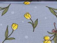 AP61108 Hoa Vải Oxford (Hình Tròn) COSMO TEXTILE Ảnh phụ