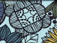 AP61108 Hoa Vải Oxford (Hình Tròn) COSMO TEXTILE Ảnh phụ