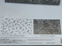 AP61108 Hoa Vải Oxford (Hình Tròn) COSMO TEXTILE Ảnh phụ