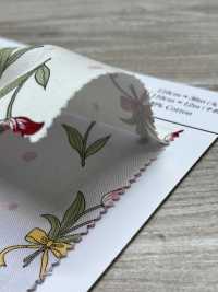 AP61108 Hoa Vải Oxford (Hình Tròn) COSMO TEXTILE Ảnh phụ