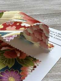 AP62902 Vải Satin In Họa Tiết Vàng Nhiều Màu Sắc (Cuộn Tròn) COSMO TEXTILE Ảnh phụ